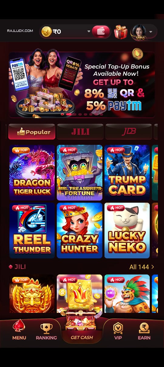 rajluck apk
